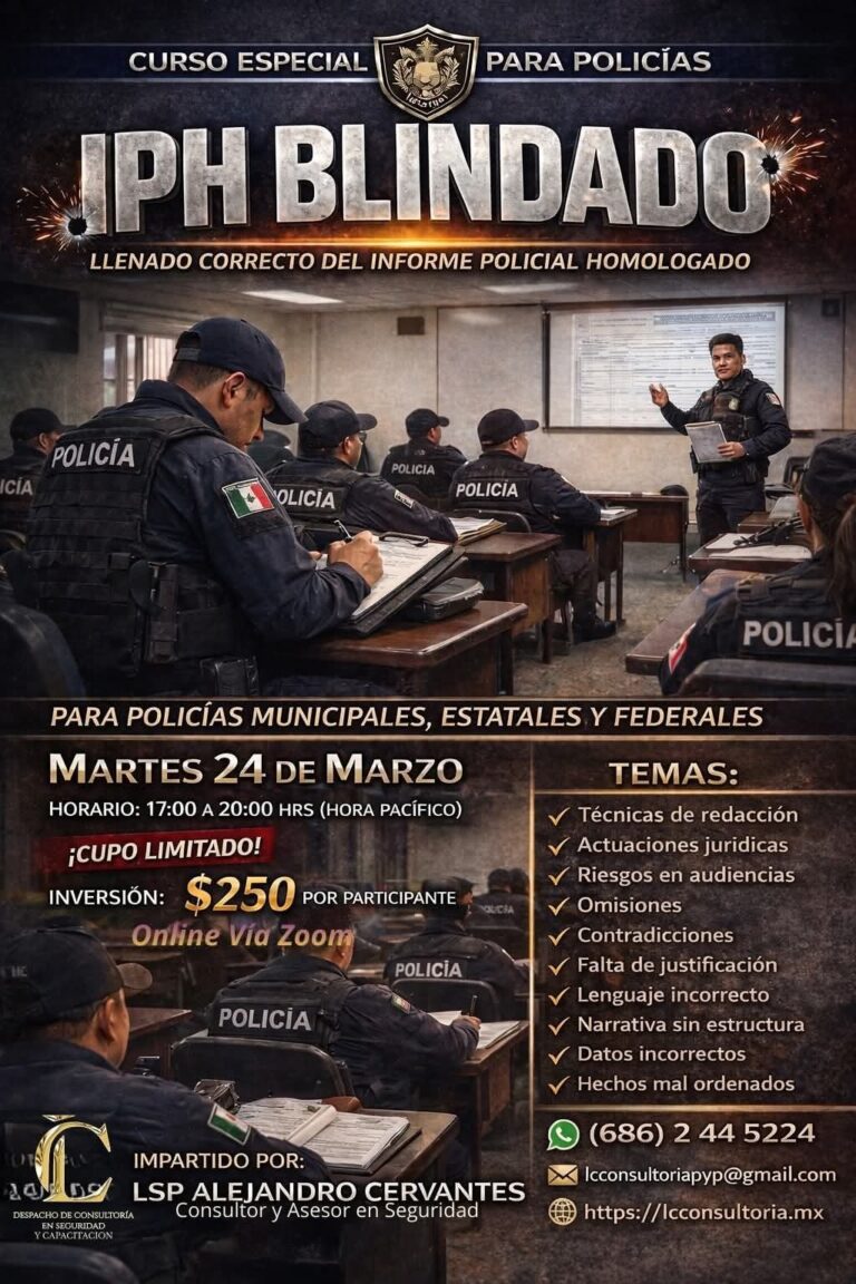 1 curso especializado iph blindado