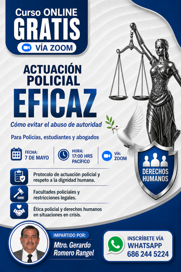 curso gratis actuacion policial